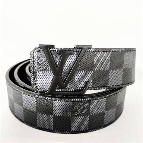 cinto louis vuitton negro hombre|cinturones de hombre de lujo.